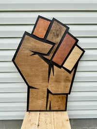 Image 1 of Raised Fist 2.0 Wall Art