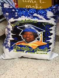 Image 2 of Graduate Sequence Pillow