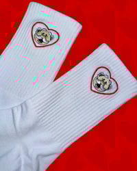 Image 3 of Simi Love - Women’s Embroidered Socks