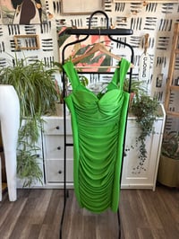 Image 1 of Fashion Nova green dress 