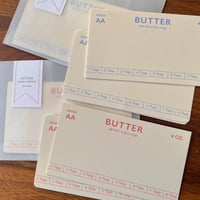 Image 1 of 'Butter' Memo Sheets