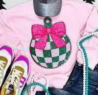  Checkered Ornament Sweatshirt 