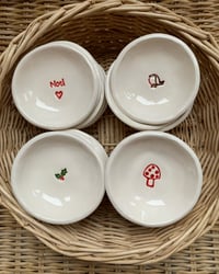 Image 4 of Handmade Little Holly or Noel Dish