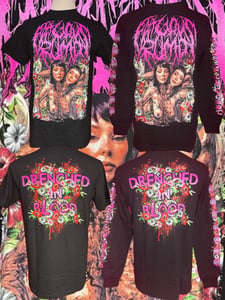 Image of Fatuous Rump X Grace Neutral "Drenched In Blood" Short/Long Sleeves Shirts!
