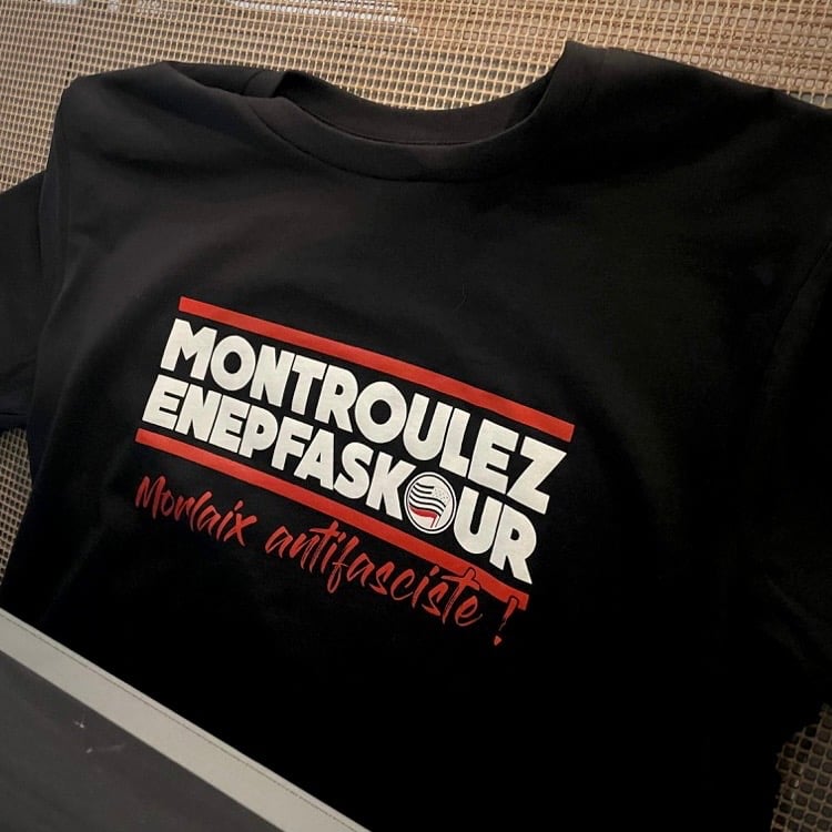 Image of T-shirt Montroulez Enepfaskour / Morlaix Antifa 