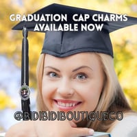 Image 1 of Graduation Cap Charm