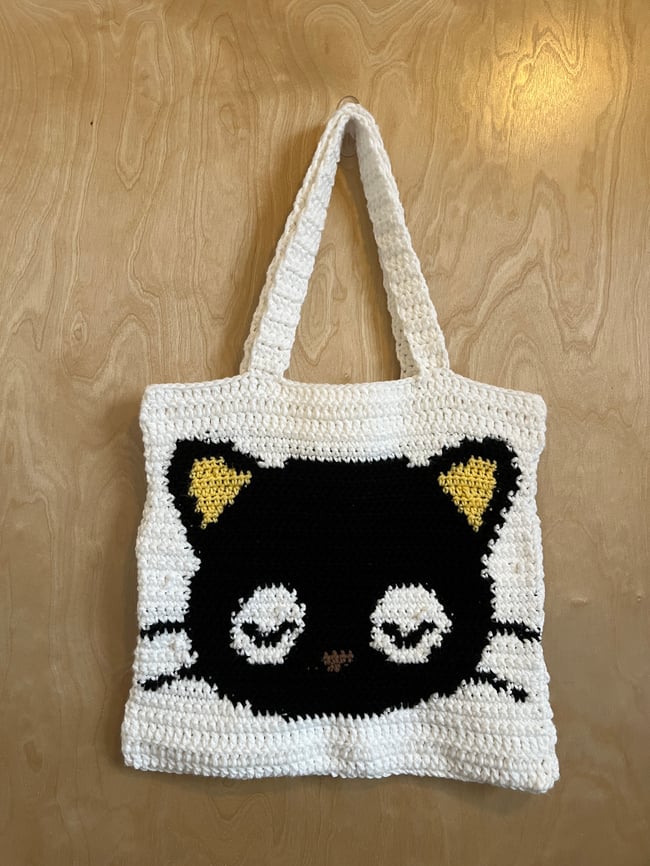 Chococat Dot Tote Bag