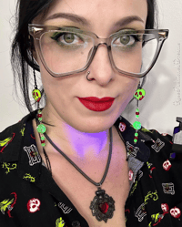 Image 6 of (Limited Edition) Uranium Accented Eyeglass Chain Poisoned Apples