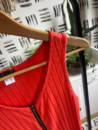 Image 2 of zipper bodycon dress 