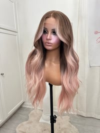 Image 11 of Balayage pink luxury free part (ready to ship) 