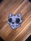 Cartoon Cat Skull