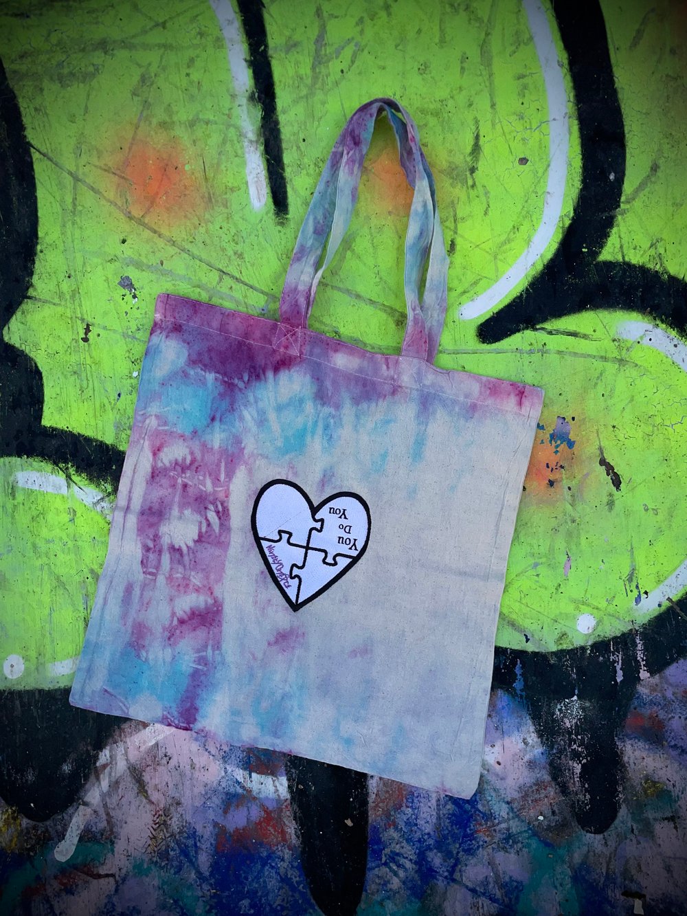 Image of Tie Dye Mini Tote Bag