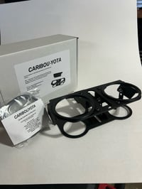 Image 2 of CaribouYota Double Cupholder (84-89 4Runner, 84-88 P/U)