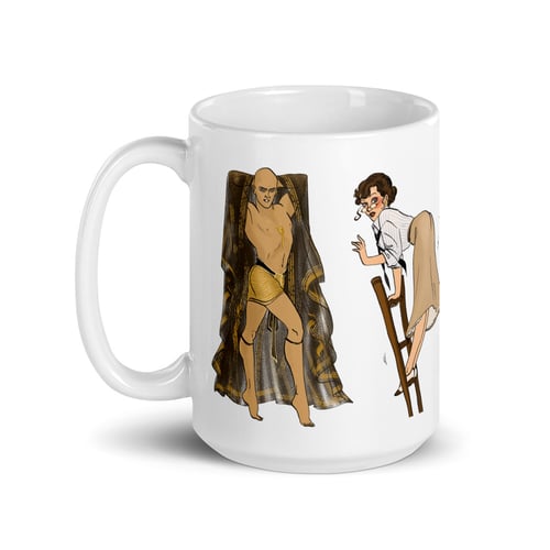 Image of The Mummy '99 Pin-ups Mug #1 ~ Collect 'Em All