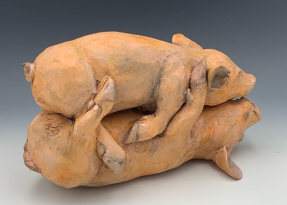 Image of Pigs in a Poke- Julie Kradel Solo Exhibit