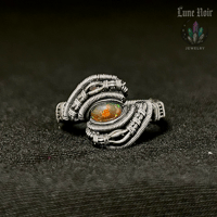 Image 1 of Black Opal Ring