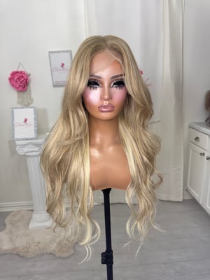 Image of Human hair sandy blonde (ready to ship) 