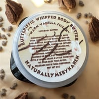 Image 1 of BUTTERIFFIC WHIPPED BODY BUTTER W/Cocoa, Shea, Avocado & Aloe Butters