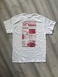 Image 1 of AWFC Diner Menu T-Shirt