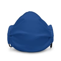 Image 2 of DARK CERULEAN FACE MASK