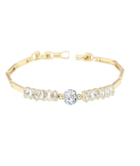 Image 1 of The "Celine" CZ Watch bracelet 