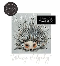 Image 1 of Autumn Hedgehog Painting Night at Retford