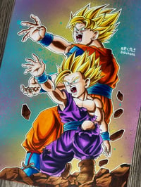 Image 2 of Goku & SSJ2 Gohan
