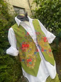Image 1 of CHALECO FEITO A MAN. FOLIADA78. Talla M. 