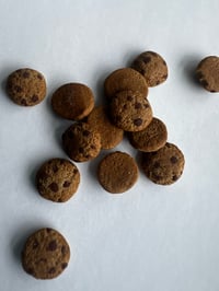 Image 1 of 1 dozen miniature chocolate chip cookies 