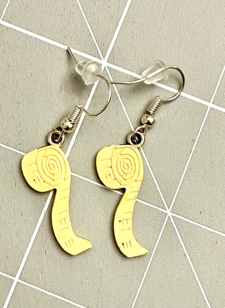 Image of Tape Measure Earrings