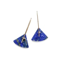 Image 2 of Lapis Earrings No. 2