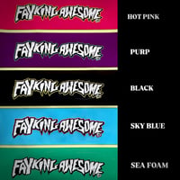 Image 1 of ‘FA’ + LÜXE PRO FB TAPE & FAYMUS STICKER PACK LEAVE COLOR IN CHECKOUT!!