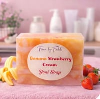 Image 5 of FBF Banana Strawberry Cream Yoni Soap