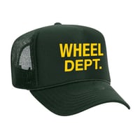 Image 5 of “WHEEL DEPT.” TRUCKER HAT