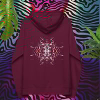 Image 2 of “Somewhere In The Lost World “ MyArt Eco Raglan Hoodie