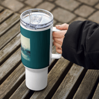 Image 3 of Travel mug with a handle (Psalms 9;11)