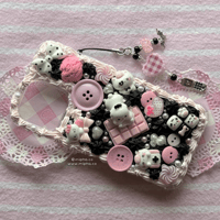 Image 1 of ⋆˚࿔ decoden iphone 14 pro max hello kitty + pochacco phonecase