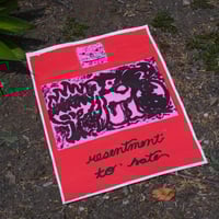 “Resentment to Hate” Screenprint poster