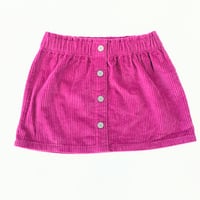 Image 1 of Falls Creek Girls Corduroy Fuschia Pink Skirt