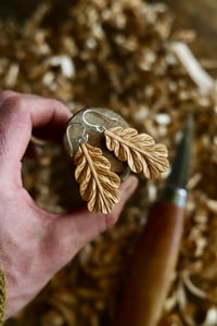 Image 4 of  Oak Leaf Earrings