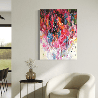 Image 15 of 'Phoenix heart' - 105 x 80cm, Framed