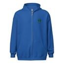 Image 22 of Embroidered Alien Unisex heavy blend zip hoodie
