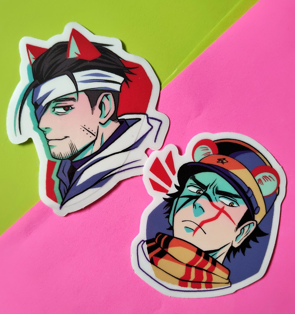 Golden Kamuy Stickers 