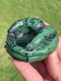 Image 12 of Ruby Zoisite Incense Holder #1792