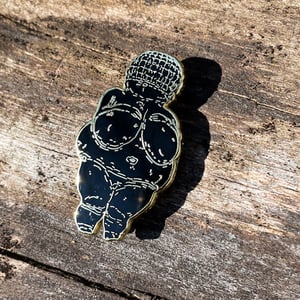 Venus of Willendorf Gold Pin