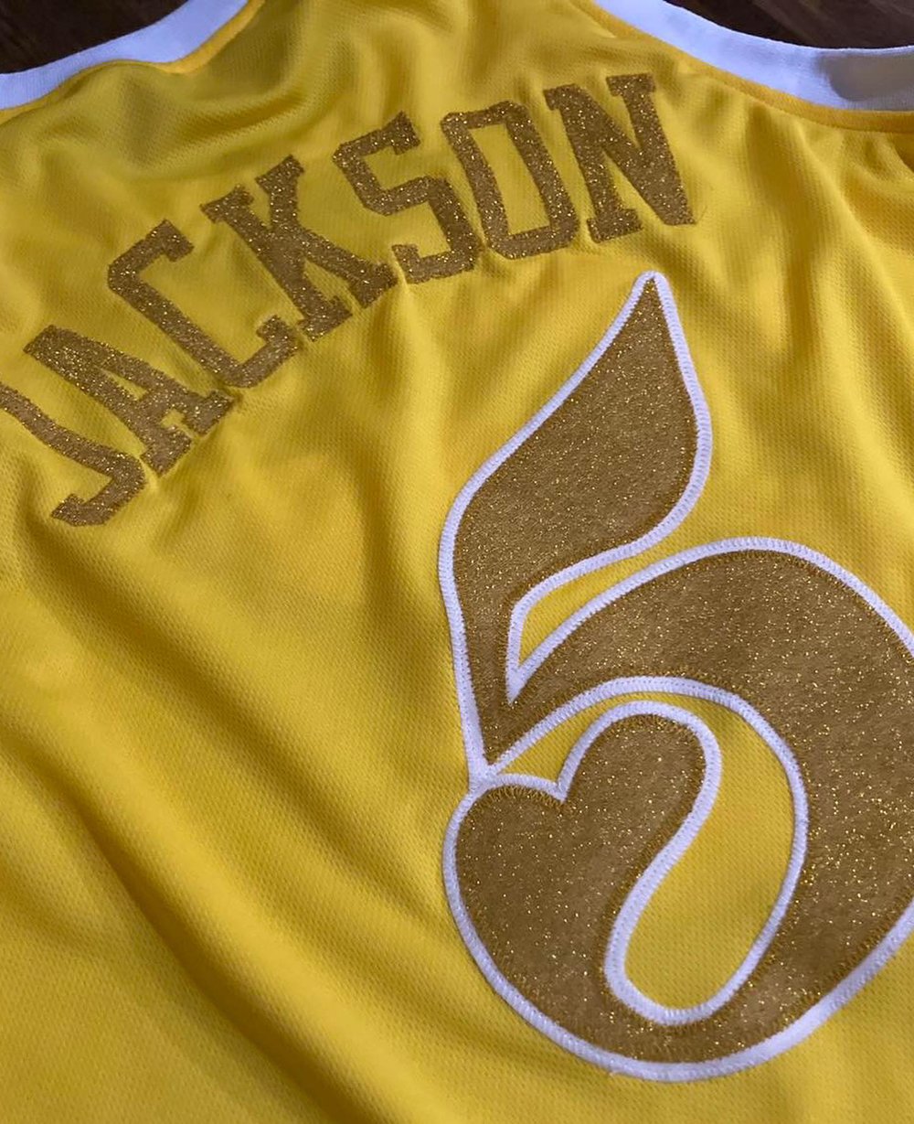 Image of Fabolous “Going Back To Indiana” Jackson 5 Michael Jackson basketball custom (PRE-ORDER)
