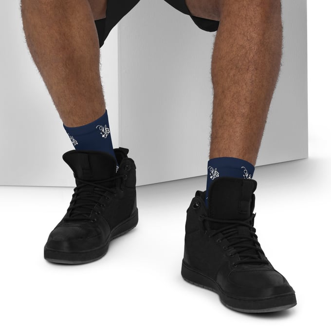 Image of YStress Exclusive Ankle socks (Navy Blue)