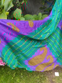 Image 2 of Bianca Frill maxi dress Purple