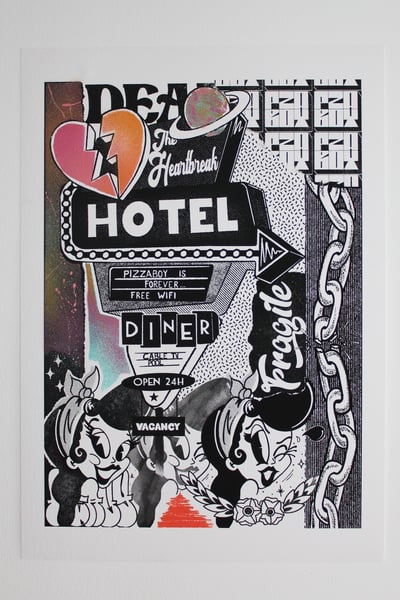 Image of ‘Heartbreak Hotel’ Print