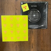Kraftwerk ‎– Radio-Activity - US FIRST PRESS LP WITH RARE STIKCER SHEET INSERT!